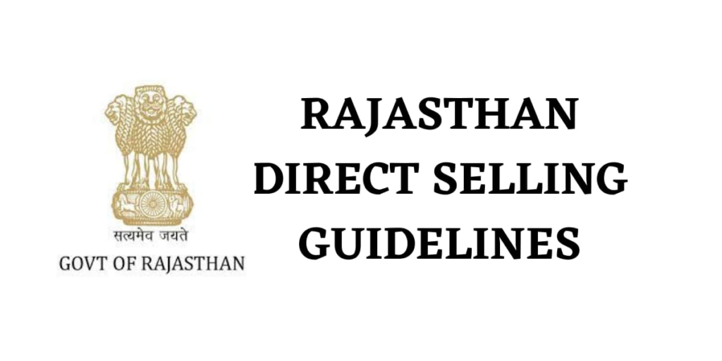 Rajasthan Direct Selling Guideline